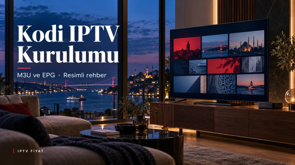 Kodi IPTV Kurulumu: 2 Adımda M3U ve EPG Rehberi