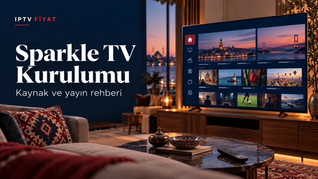 Sparkle TV Kurulumu: 2 Adımda Kaynak ve EPG Rehberi