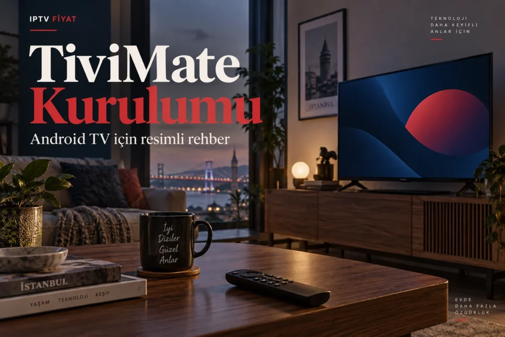 TiviMate kurulumu için Android TV resimli rehberi