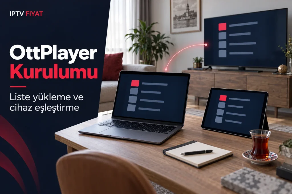 OttPlayer Kurulumu: 2 Adımda Liste ve Cihaz Rehberi